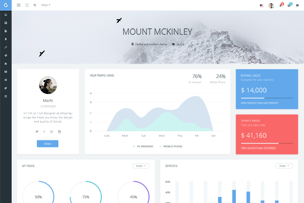 MMenu Layout